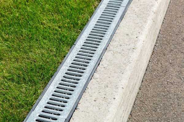 Courtyard Drain Installation